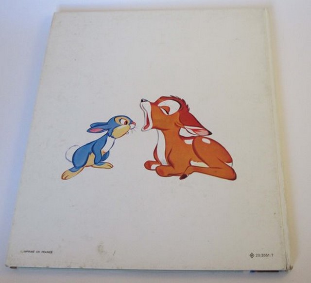 Livre Bambi 1969