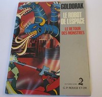 Livre Goldorak - Le retour des monstres