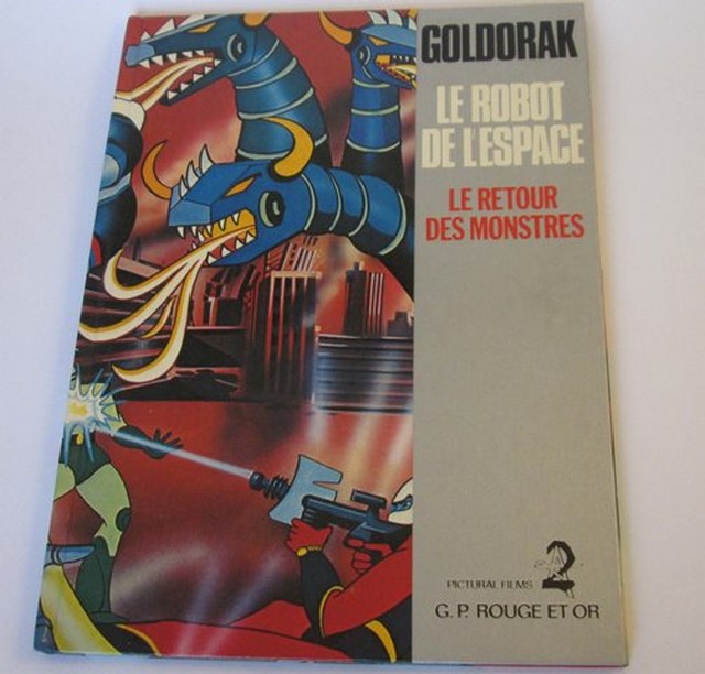 Livre Goldorak - Le retour des monstres