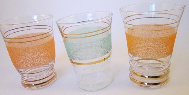 Verres à apéritif années 50